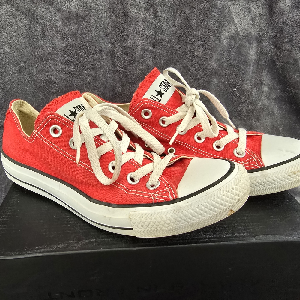 Converse Classic Red Canvas Sneakers